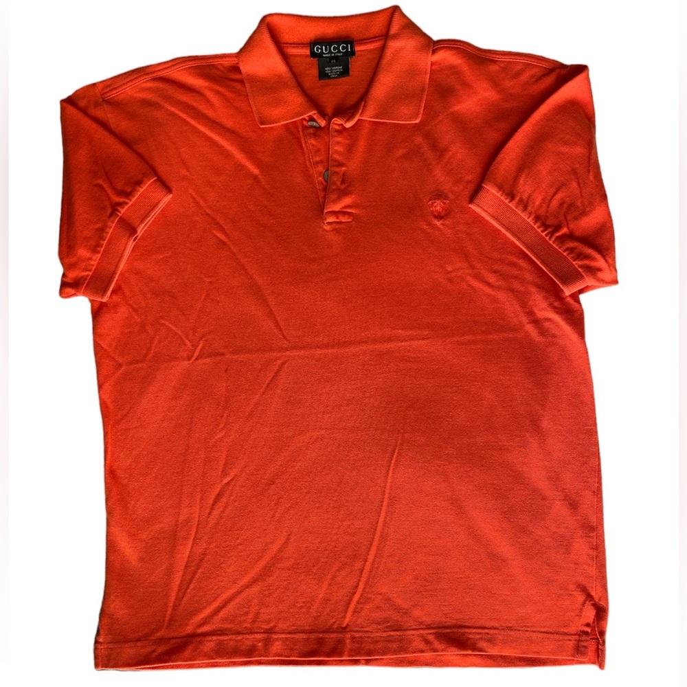 Gucci Vintage Polo M Orange